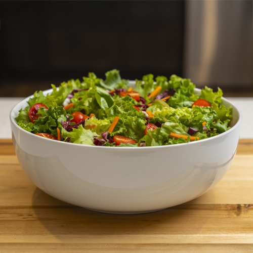 A delicious fresh salad in a bowl.